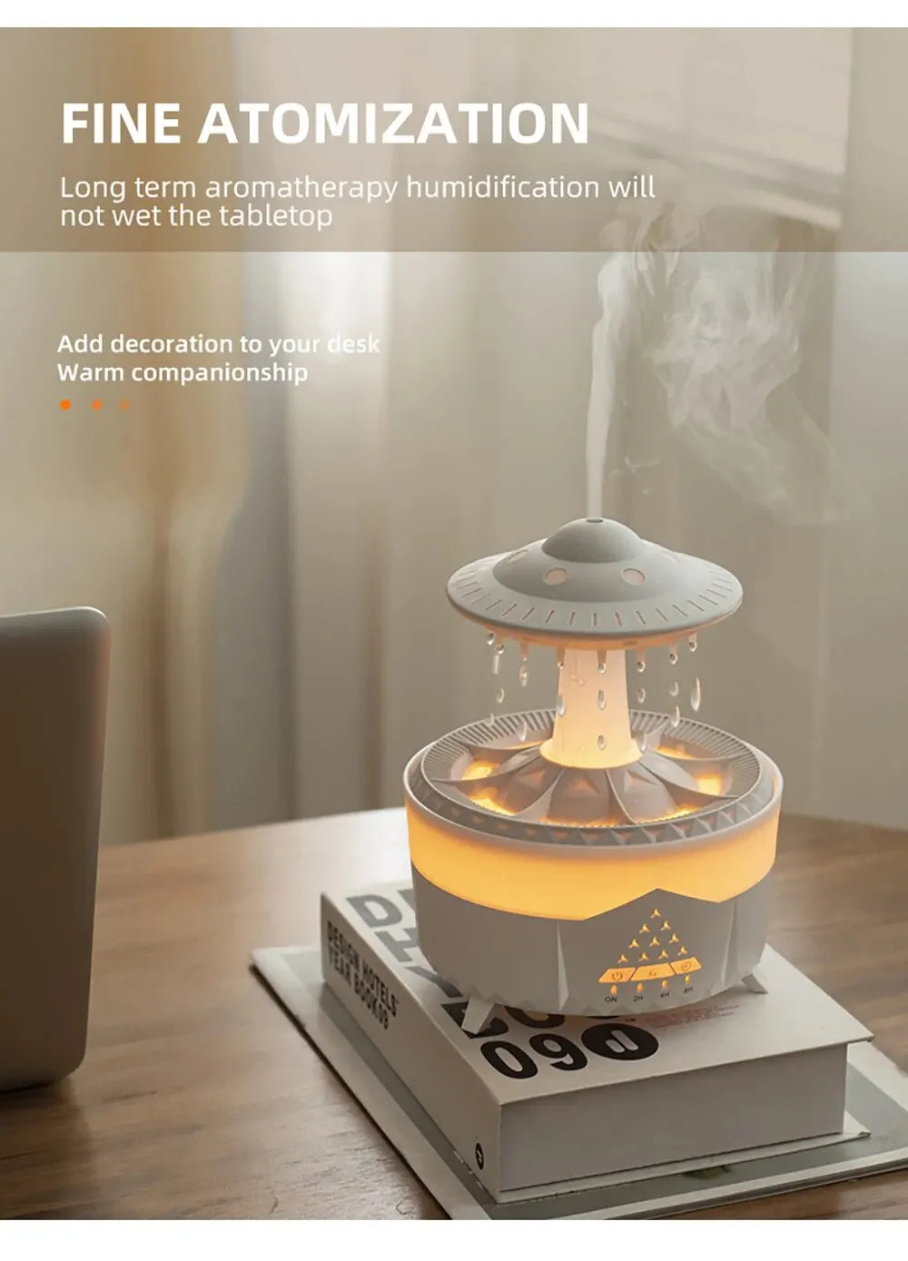 Humidifier Ultrasonic Aromatherapy UFO