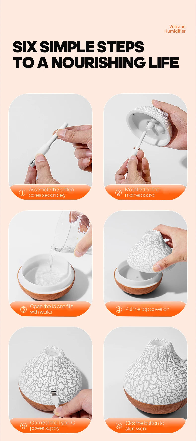 Volcano Aroma Diffuser